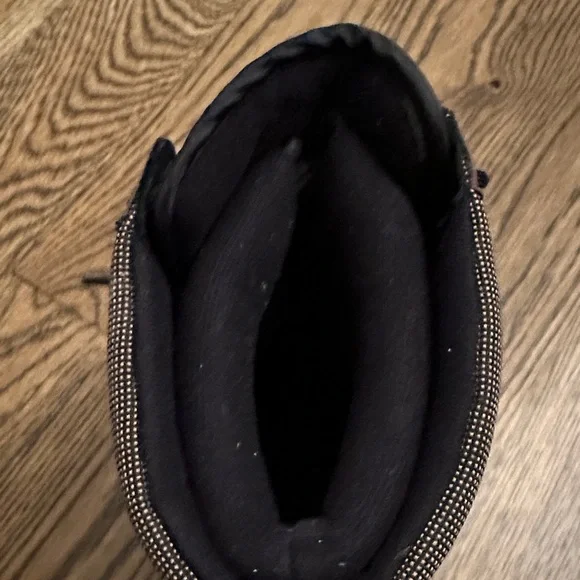 Men's Brown and Black Snow Boots - Picture 6 of 7